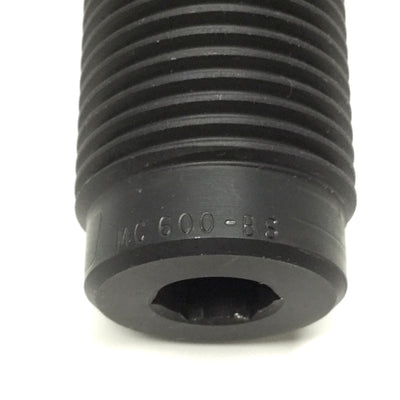 Used Ace Controls MC600-BS Shock Absorber, 1" Stroke, 600inlbs/cycle, 1-12 UNF Thread