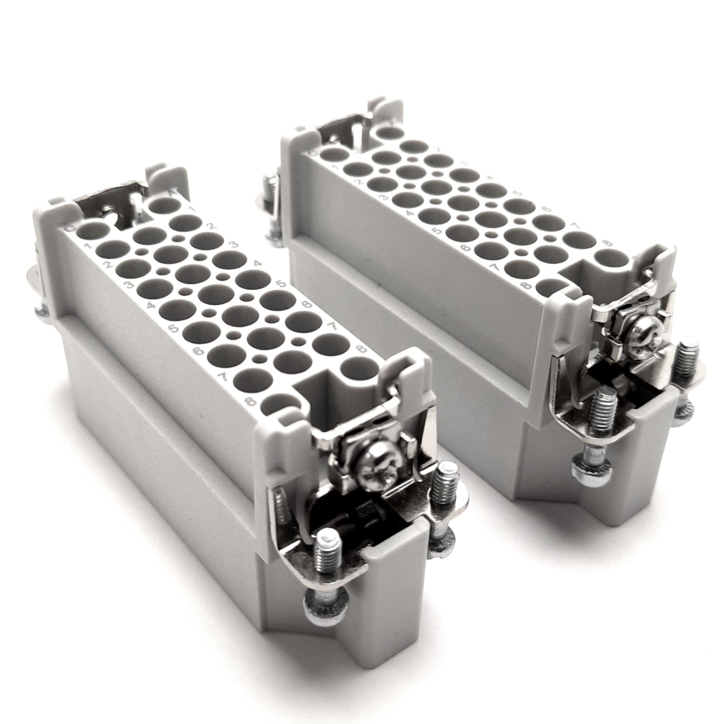 New Lot of 2 Phoenix Contact HC-D 25-I-CT-M Contact Insert 25 Pole Male D25 Series