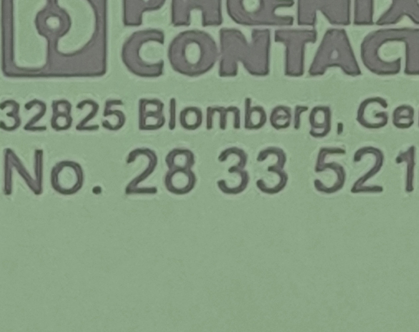 New Lot of 10 Phoenix Contact PR1-BSC3/2X21 2833521 Relay Base, 300V, 12A, M3 Screws