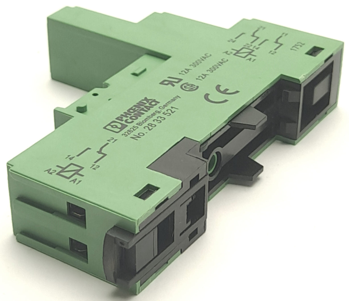 New Lot of 10 Phoenix Contact PR1-BSC3/2X21 2833521 Relay Base, 300V, 12A, M3 Screws