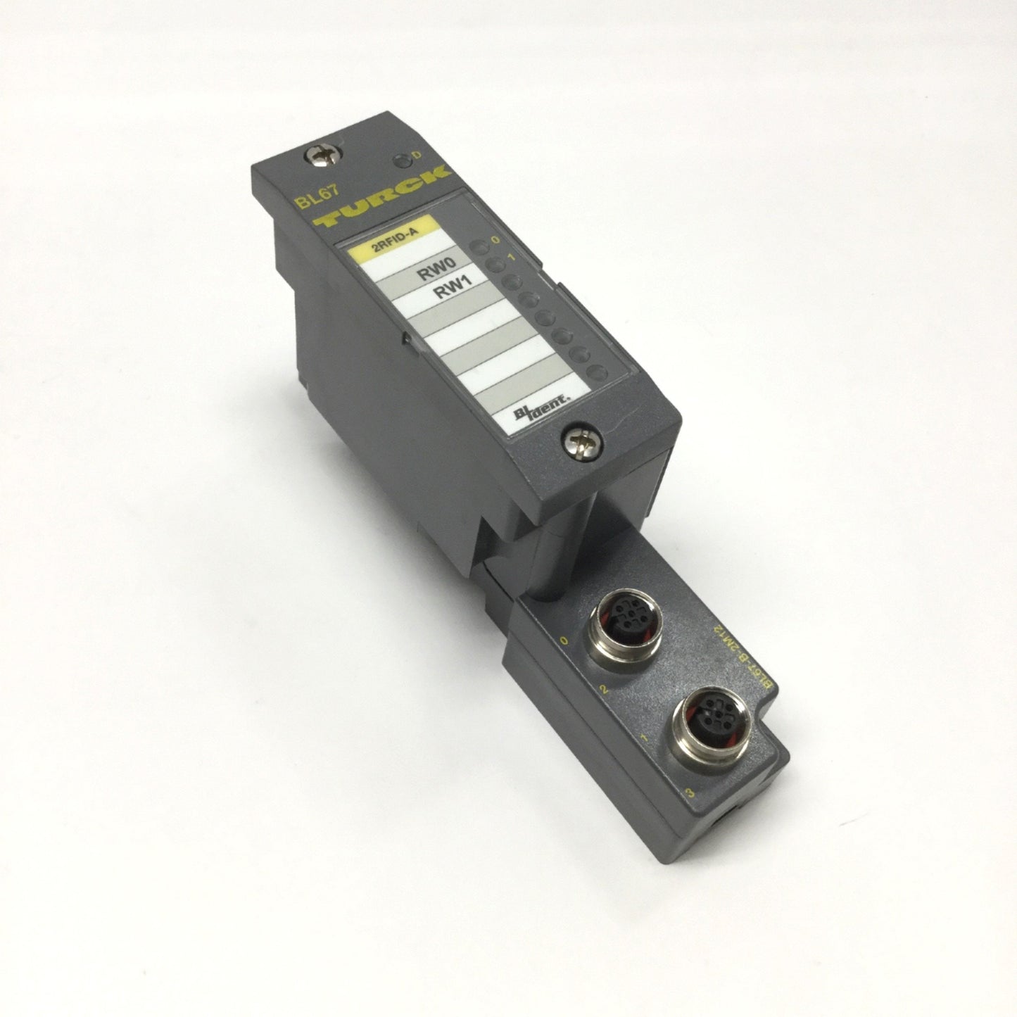 Used Turck BL67-2RFID-A HF/UHF Read/Write Head Interface, 2-Channel, on Base Module