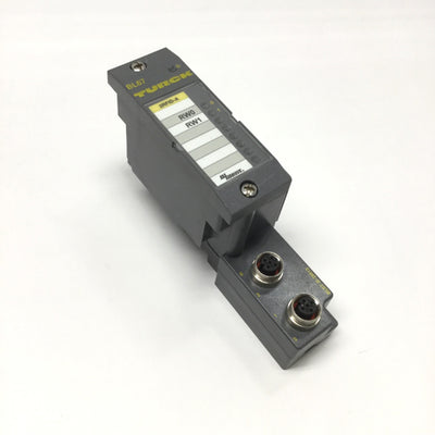 Used Turck BL67-2RFID-A HF/UHF Read/Write Head Interface, 2-Channel, on Base Module