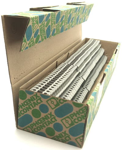 New Lot of 50 Phoenix Contact DIK 1,5 Sensor Actuator Terminal Blocks 250V, 2715966