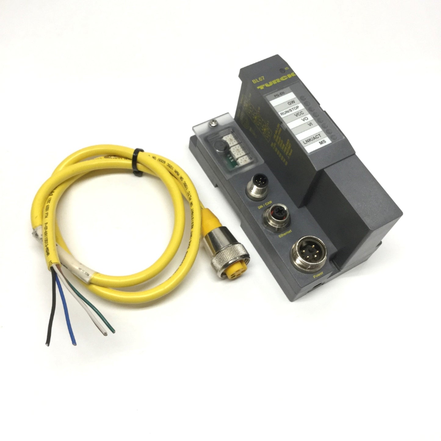 Used Turck BL67-PG-EN CODESYS 2 Programmable Gateway Ethernet/RS232 Modbus Interface