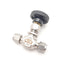 New Swagelok SS-1VS4-PK Integral Bonnet Needle Valve 5000PSI 0.37Cv 1/4" OD
