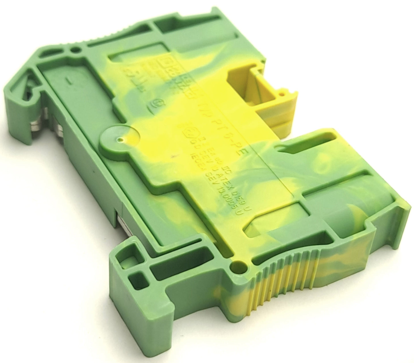 New Lot of 10 Phoenix Contact PT 6-PE 3211822 Ground terminal, 8kV, 2 Connections