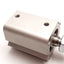 Used SMC CDQ2B25-15DMZ Compact Cylinder, Bore: 25mm, Stroke: 15mm, 1.0MPa, M5x0.8
