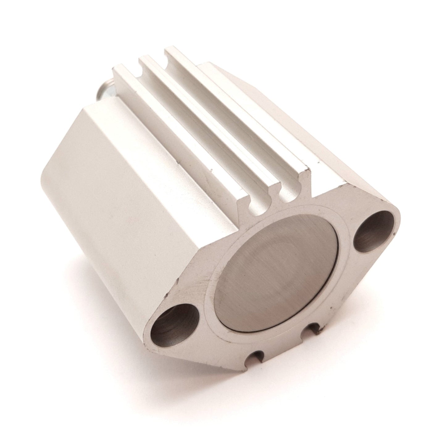 Used SMC CDQ2B25-15DMZ Compact Cylinder, Bore: 25mm, Stroke: 15mm, 1.0MPa, M5x0.8