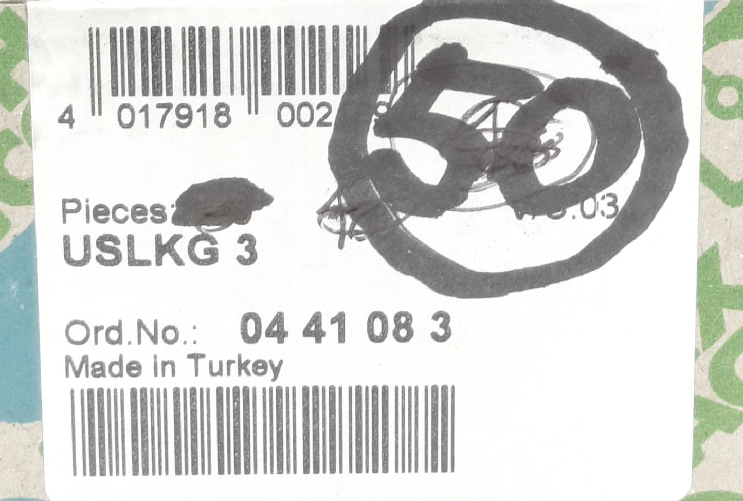 New – Open box Lot of 10 Phoenix Contact USLKG 3 Ground Terminal Block 1-Pole 28-12AWG DIN Rail