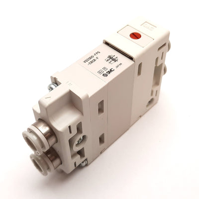 New SMC VQ2000-FPG-C8C8-F Double Check Block, 0.15-0.8MPa, 8mm One-Touch Fittings