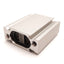New SMC CQUD25-15 Compact Cylinder, Plate Type, Bore: 25mm, Stroke: 15mm, 0.7MPa