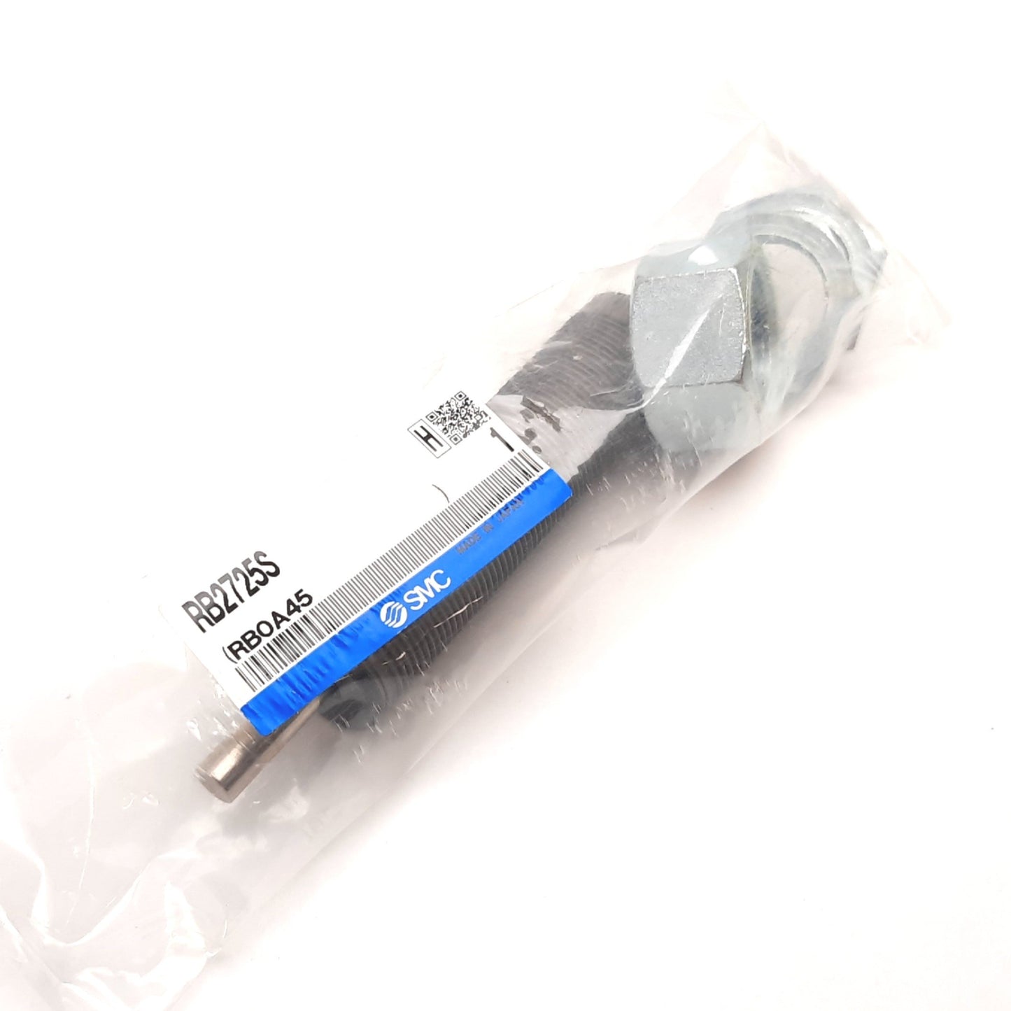 New SMC RB2725S Shock Absorber, Stroke: 25mm, Barrel: M27x1.5, Energy: 147J Max