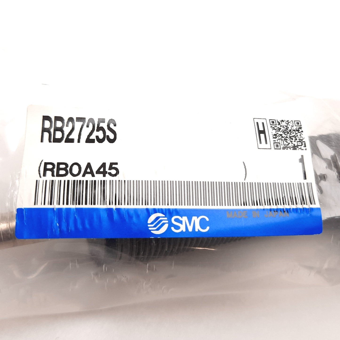 New SMC RB2725S Shock Absorber, Stroke: 25mm, Barrel: M27x1.5, Energy: 147J Max