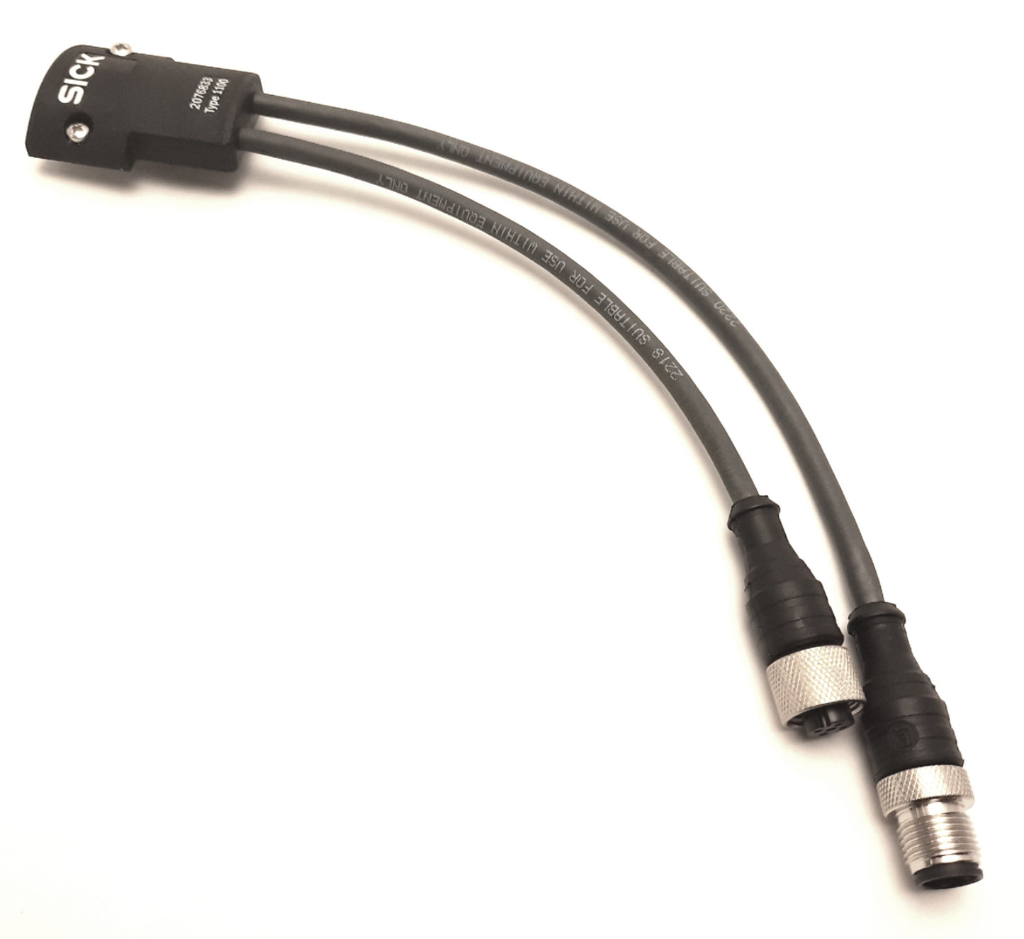 New – Open box Sick 2076833 System Plug For Light Curtain, 5-Pin M12 M&F, CANopen/DeviceNet...