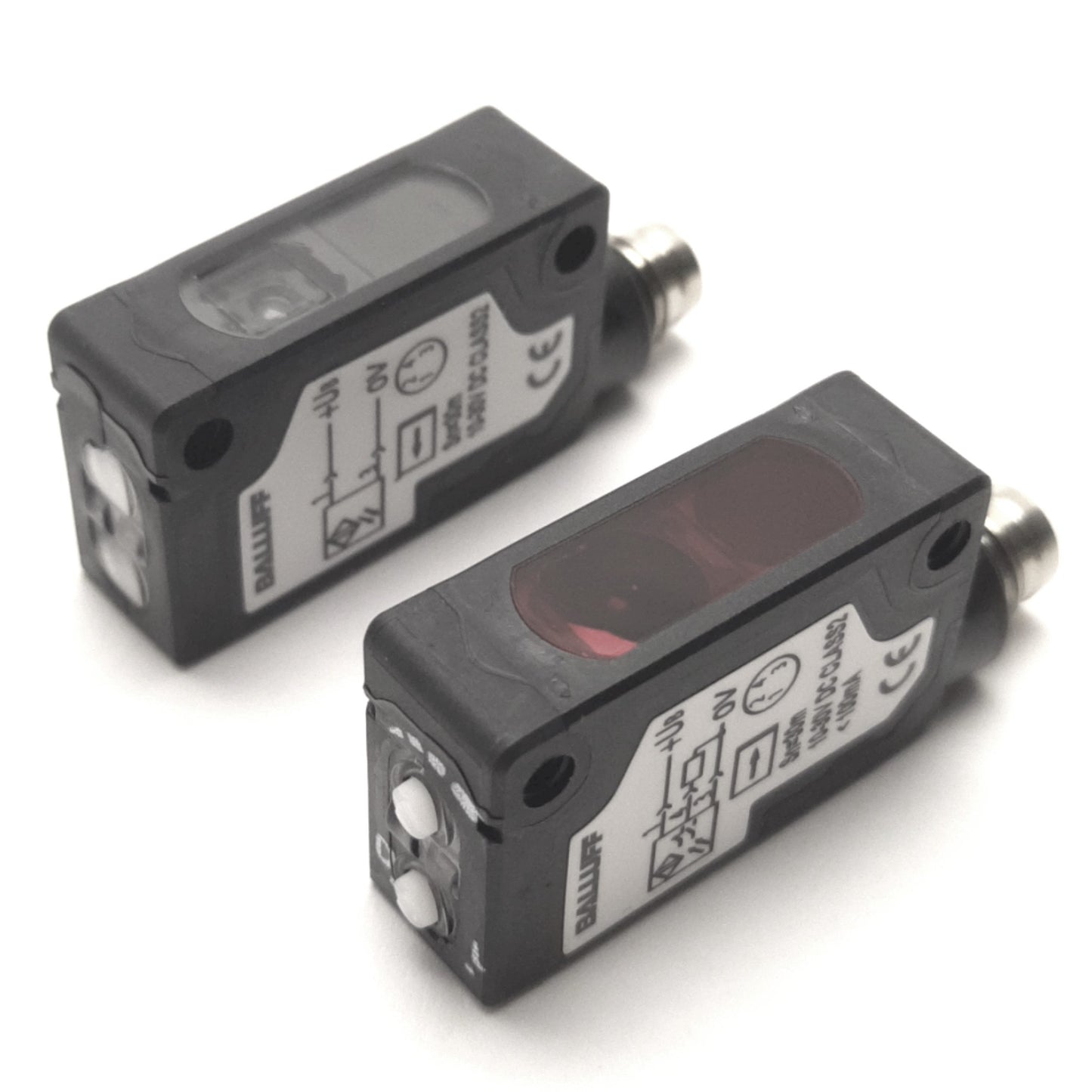 New Balluff BOS 5K-PU-LX10-S75 Photoelectric Sensor Set 24v DC, 30m Range, PNP NO/NC