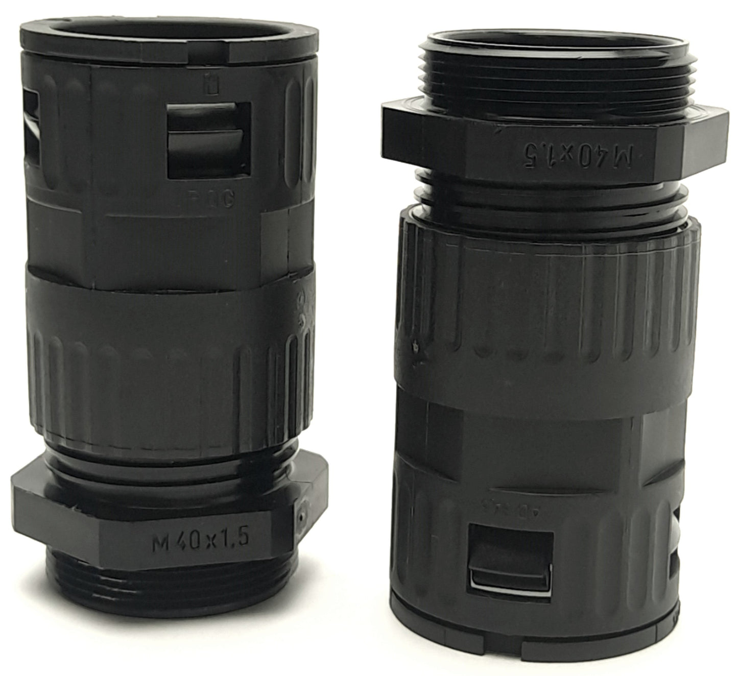 New – Open box Lot of 2 Phoenix Contact WP-GR HF IP66 M40 BK Cable Gland, M40 x 1.5 Thread