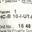 New Lot Of 2 Phoenix Contact HC-B 10-I-UT-F HEAVYCON Female Contact Insert, 500V