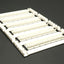 New Lot Of 8 Phoenix Contact UCT-TM 8 Terminal Block Marker Sheets, 42 Labels/Sheet