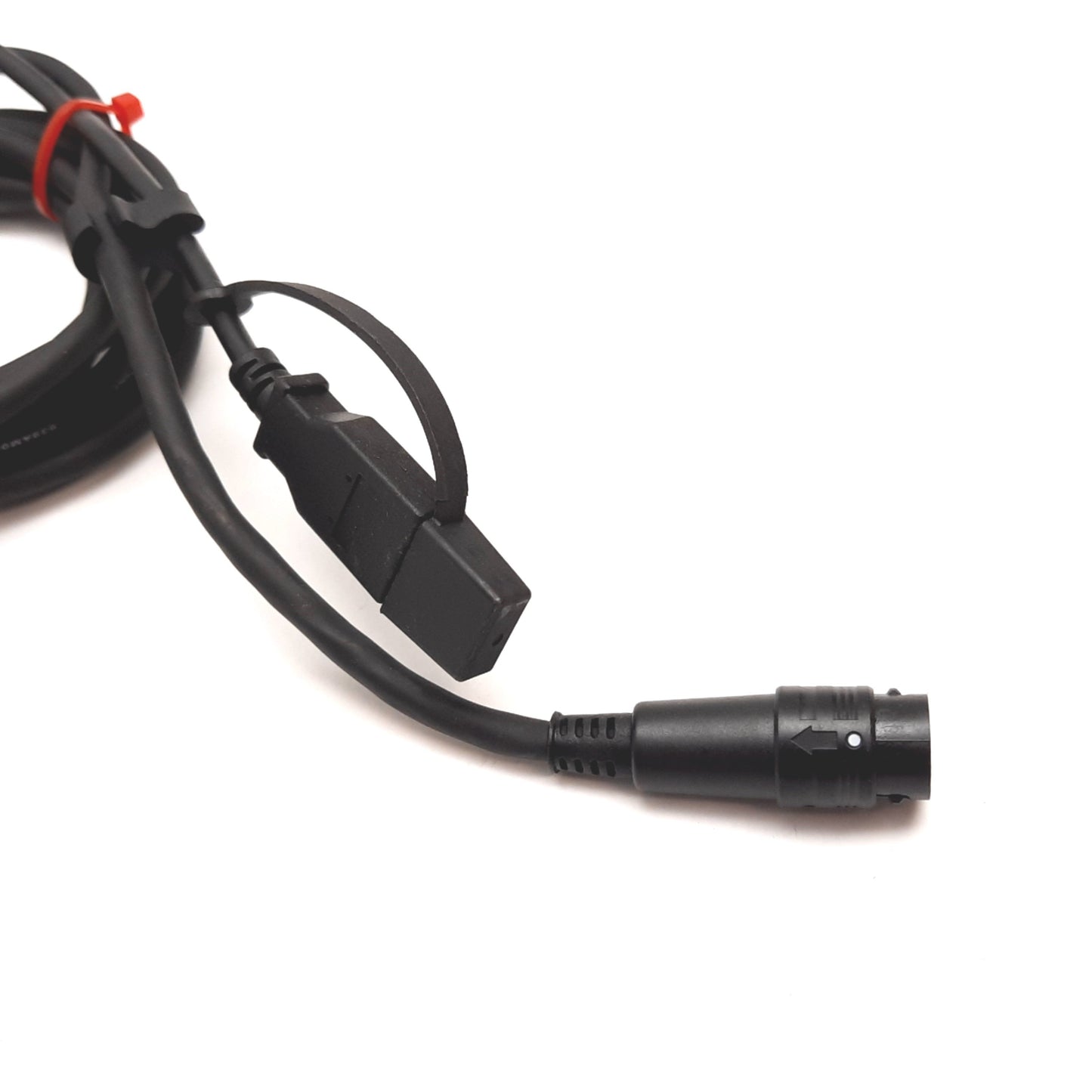 Used Keyence SR-710 Barcode Scanner Reader, 5VDC, 45-195mm, 2x Inputs, 4x NPN Outputs