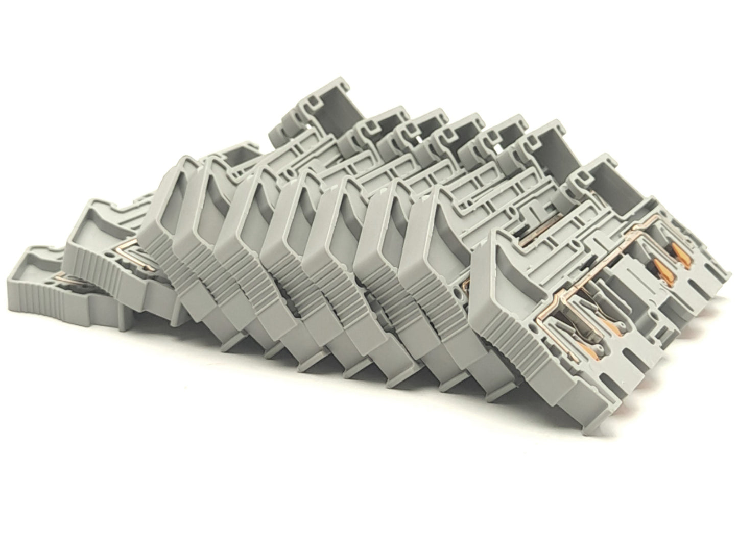 New – Open box Lot of 10 Phoenix Contact PT 4-QUATTRO Feed-Through Terminal Block, 8kV Rated