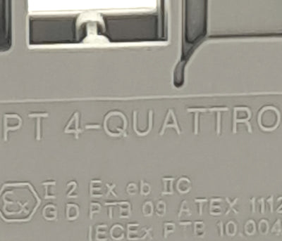 New – Open box Lot of 10 Phoenix Contact PT 4-QUATTRO Feed-Through Terminal Block, 8kV Rated