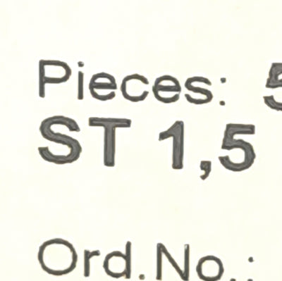New Lot of 50 Phoenix Contact ST 1,5 Terminal Blocks, 500V, 17.5A, DIN Rail Mounting