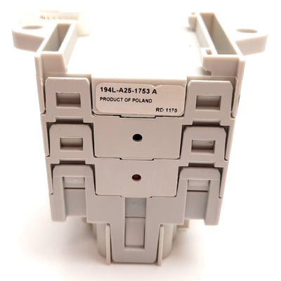 Used Allen Bradley 194L-A25-1753 Disconnect Load Switch, 3-Pole, Rating: 25A 690VAC