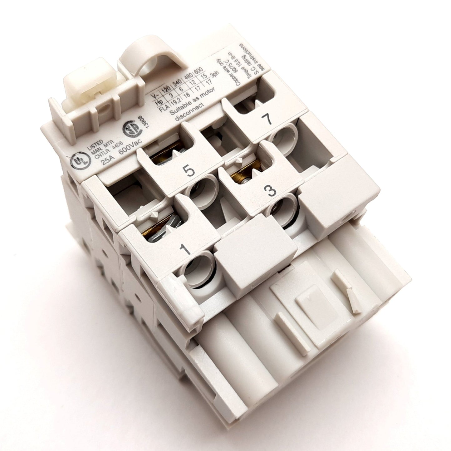 Used Allen Bradley 194L-A25-1753 Disconnect Load Switch, 3-Pole, Rating: 25A 690VAC