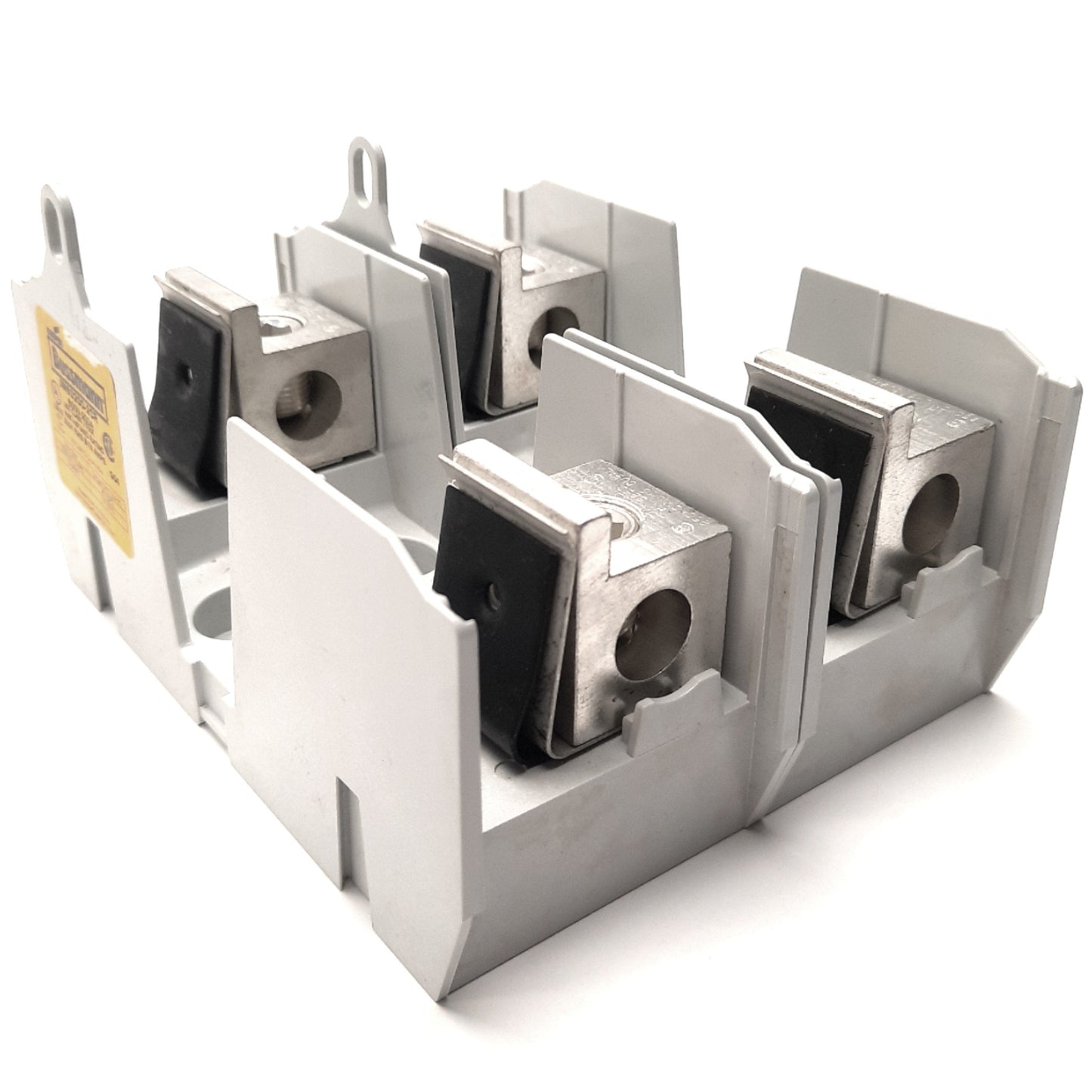 New – Open box Cooper Bussmann JM60200-2CR Class J Fuse Block 600V 110-200A, 2-Pole