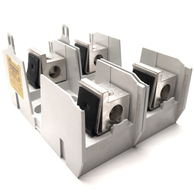 New – Open box Cooper Bussmann JM60200-2CR Class J Fuse Block 600V 110-200A, 2-Pole