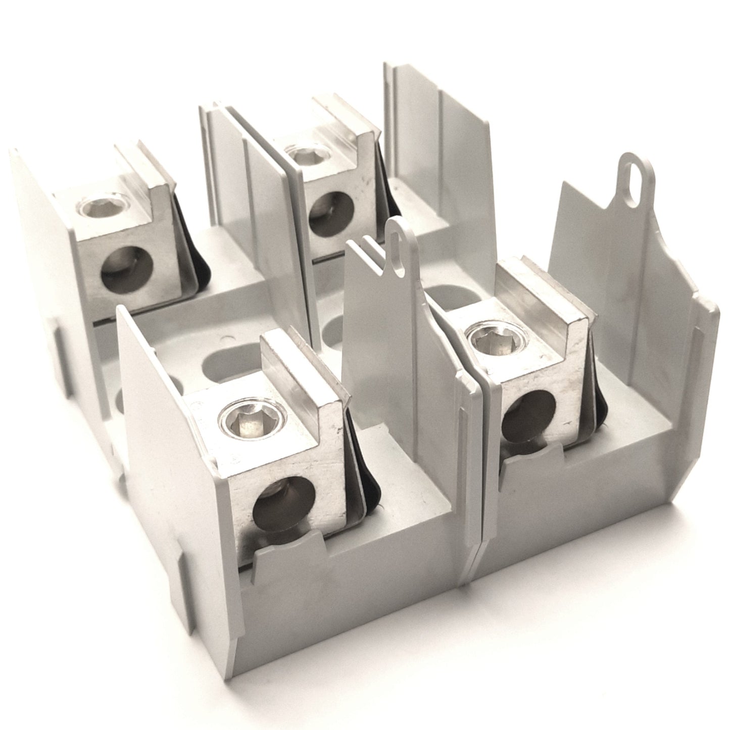 New – Open box Cooper Bussmann JM60200-2CR Class J Fuse Block 600V 110-200A, 2-Pole