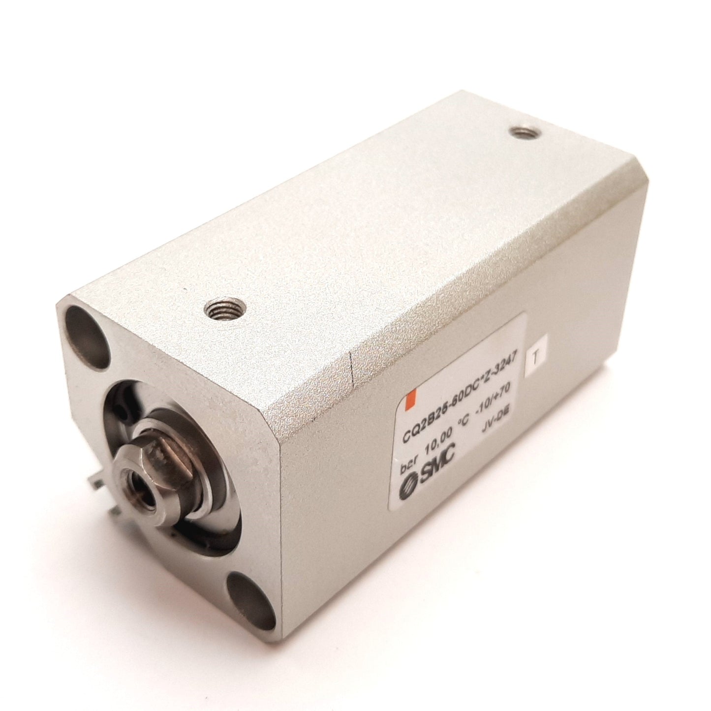 New – Open box SMC CQ2B25-60DC*Z-3247 Compact Cylinder, Bore: 25mm, Stroke: 60mm, M5x0.8
