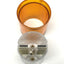 Used Eaton E26B9 Amber Stack Tower Light Module Incandescent *No Bulb* 250V 6W Max