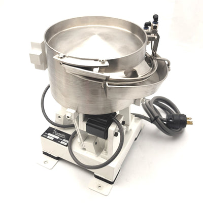 Used Pinnacle Feeding Systems Pharmaceutical Grade Vibratory Bowl Feeder 8", 120VAC