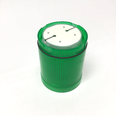 Used Eaton E26B3 Green Stack Tower Light Module Incandescent *No Bulb* 250V 6W Max