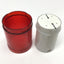 Used Eaton E26B2 Red Stack Tower Light Module Incandescent *No Bulb* 250V 6W Max