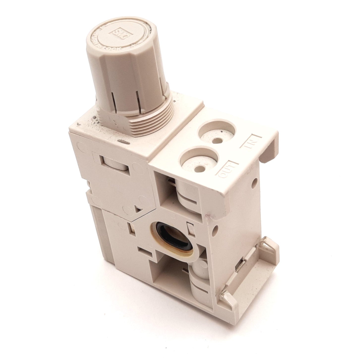 Used SMC ARM11BA1-R06-A Regulator Manifold Block Module, Set Pressure: 0.05-0.7MPa