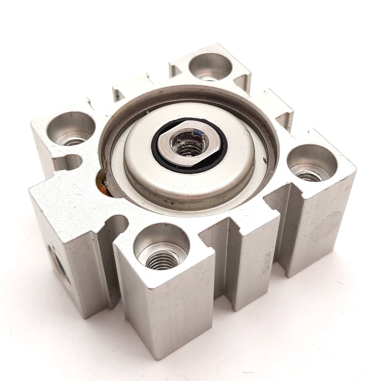 Used Festo AEVC-32-5-I-P Short Stroke Cylinder, Single Acting, Bore 32mm, Stroke 5mm