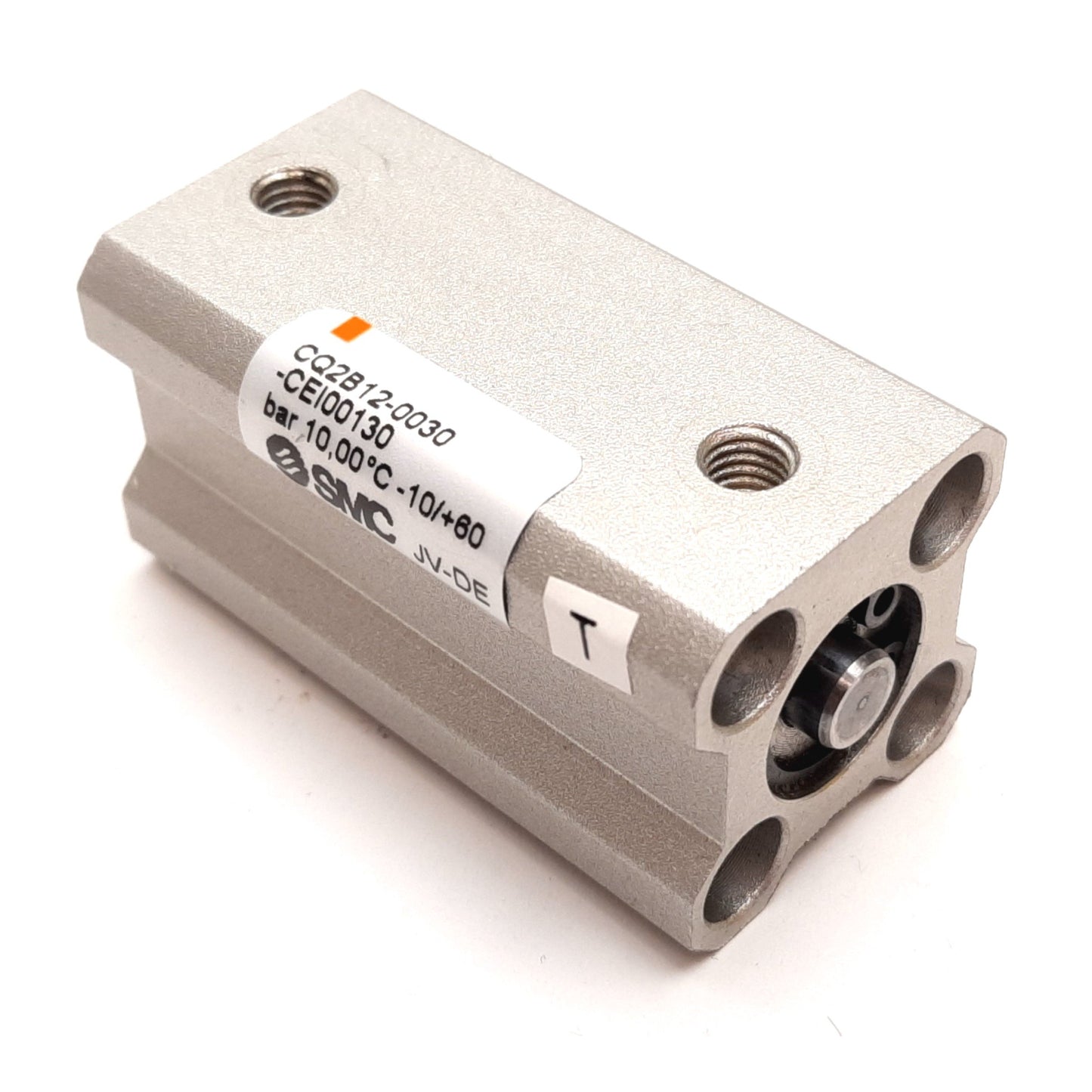 Used SMC CQ2B12-0030-CEI00130 Pneumatic Cylinder, Bore: 12mm, Stroke: 30mm, 10 bar
