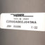 Used Welker C2500ABEEJ045NA Pin Clamp Ø 25mm Bullet Nose Fingers at 0°, 1/8"G, PNP NO