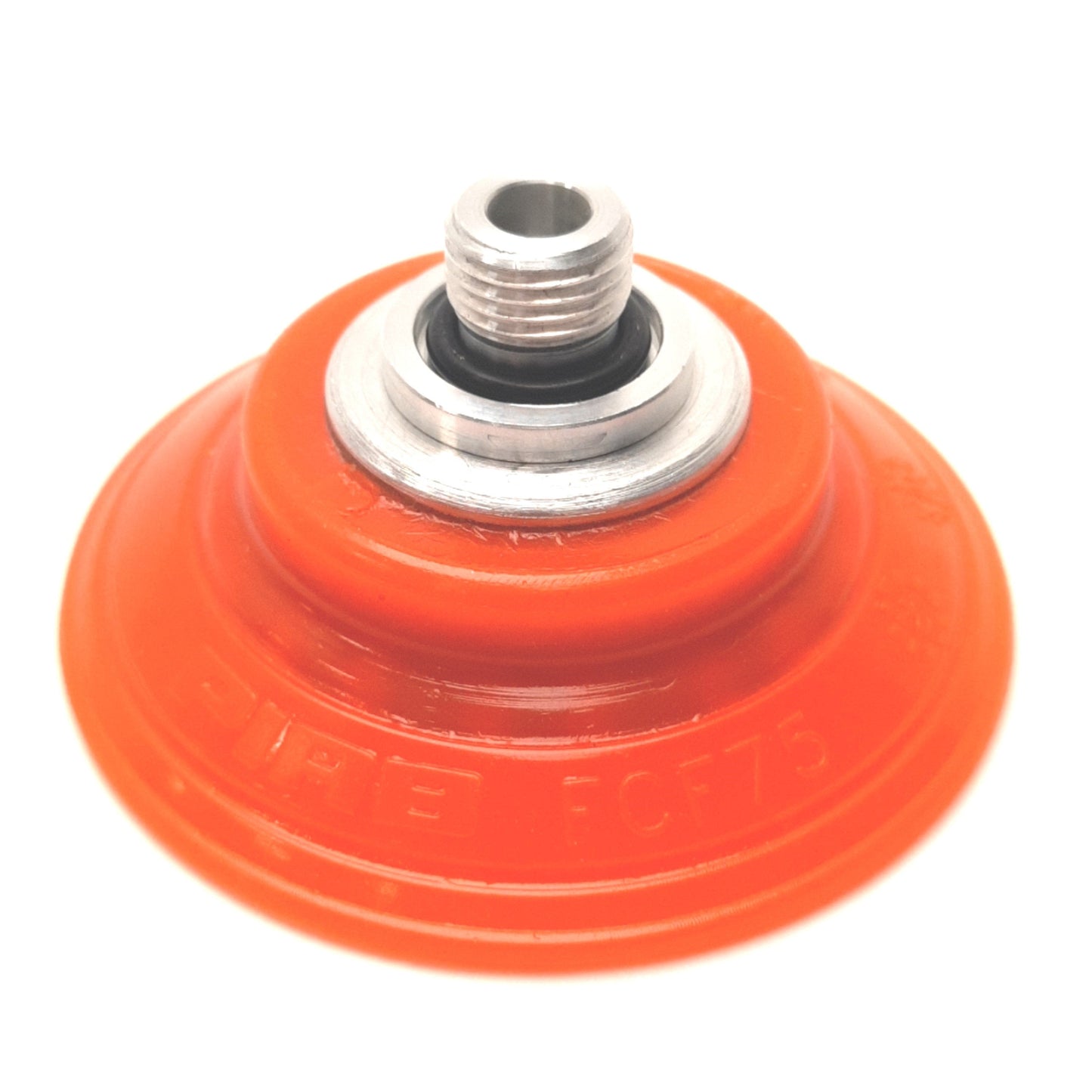 Used PIAB FCF75P.5R.G96W Suction Cup, Polyurethane, G1/4" Male 23-53Lbs Lifting Force