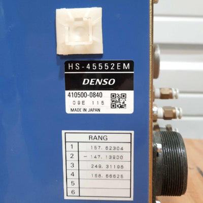 Used DENSO HS-45552EM & RC5 SCARA Robot System 5kg Load 550mm Reach 7100mm/s 230VAC