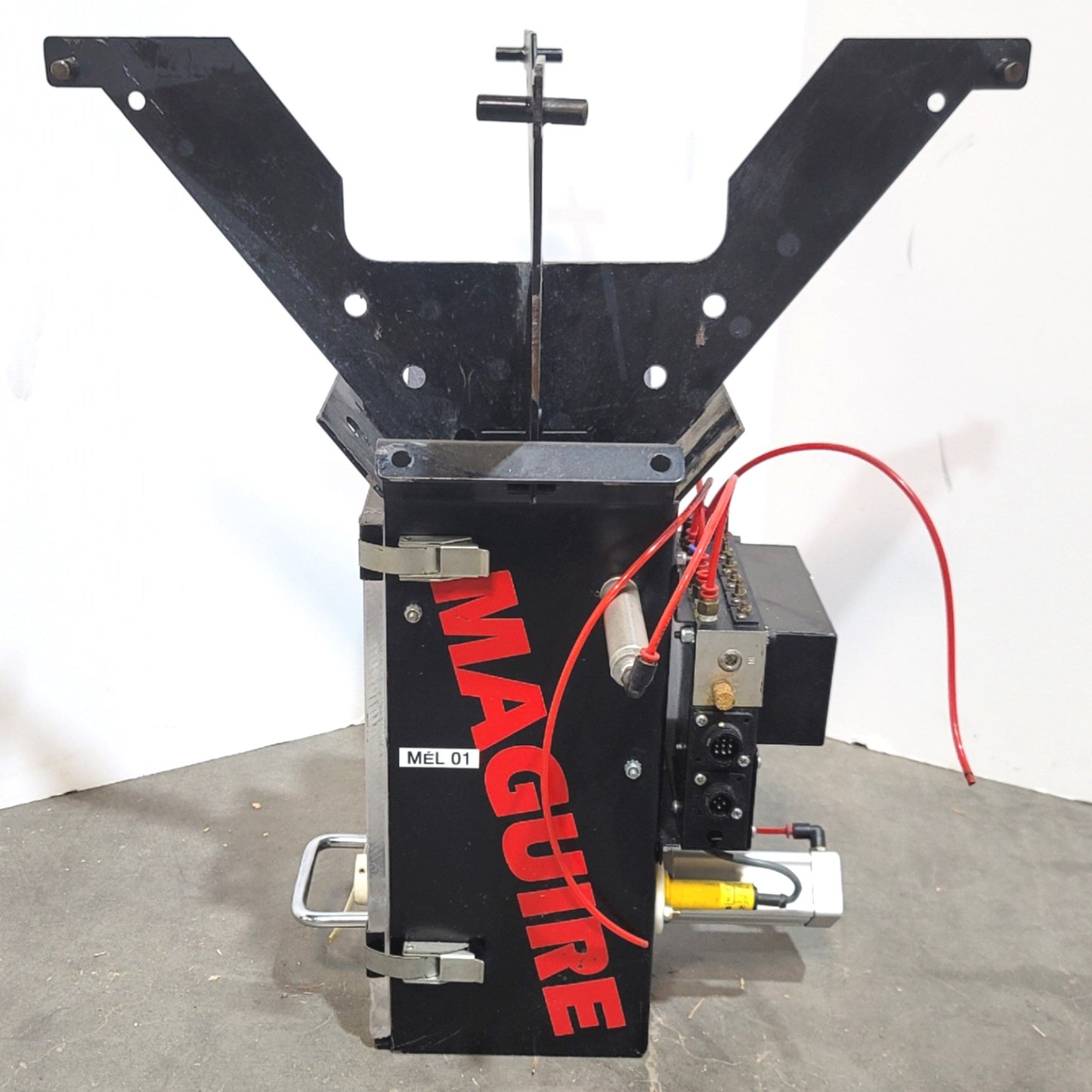 Used Maguire Weigh Scale Hopper Base For WSB-MB Gravimetric MicroBlender, 100lb/hr