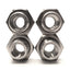 Used Lot of 4 Legris 0920 00 13 Female x Male Bulkhead, 1/4"G x 20mm Fitting, 870 Psi