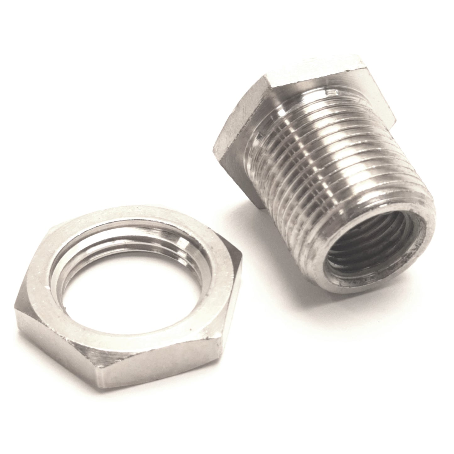 Used Lot of 4 Legris 0920 00 13 Female x Male Bulkhead, 1/4"G x 20mm Fitting, 870 Psi