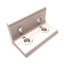 Used Lot of 6 80/20 4303 Aluminum Extrusion Inside 90 Degree Corner Brackets, 4-Hole