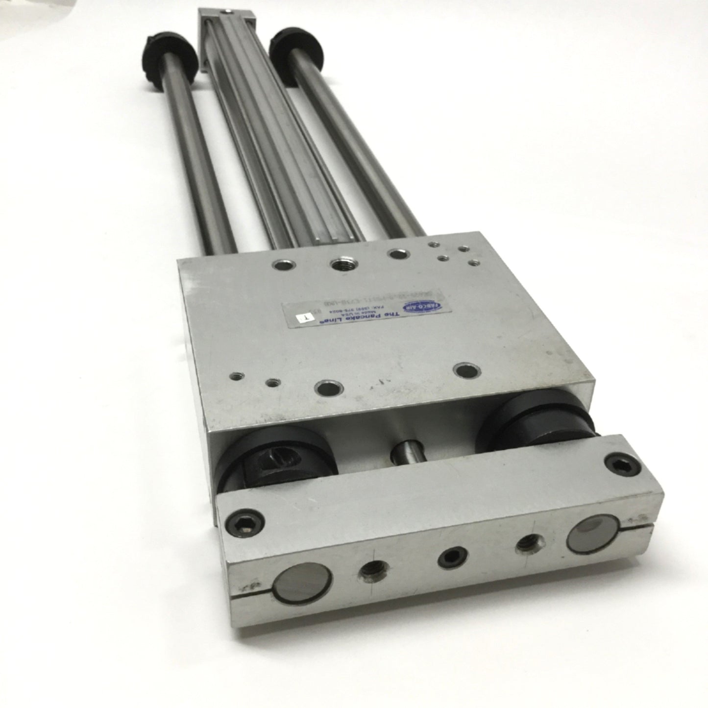 Used Fabco Air SE625-12.0-MS1T1-UKB Pneumatic Linear Slide 1.125" Bore, 12" Stroke
