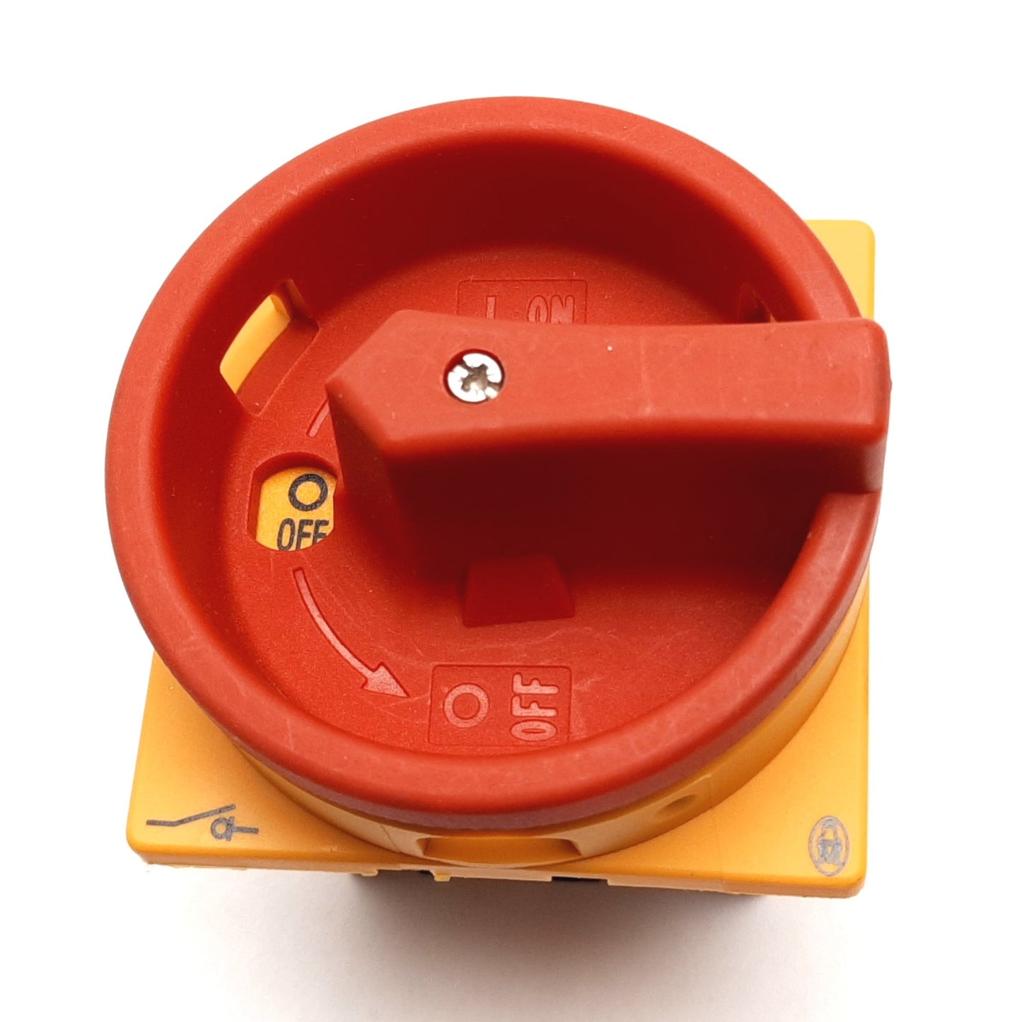 Used Moeller T0-2-1 Main Power ON-OFF Disconnect Switch, 3-Pole, Rating: 600VAC 20A
