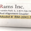 New – Open box Rams Products Inc RM-20X1.5 Rod Alignment Coupler M20x1.5mm Thread, Male-Female