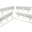 Used Lot of 4 80/20 4415 Inside Corner Bracket 15 Series 6 Hole 1.5 x 1.5 x 4.3"